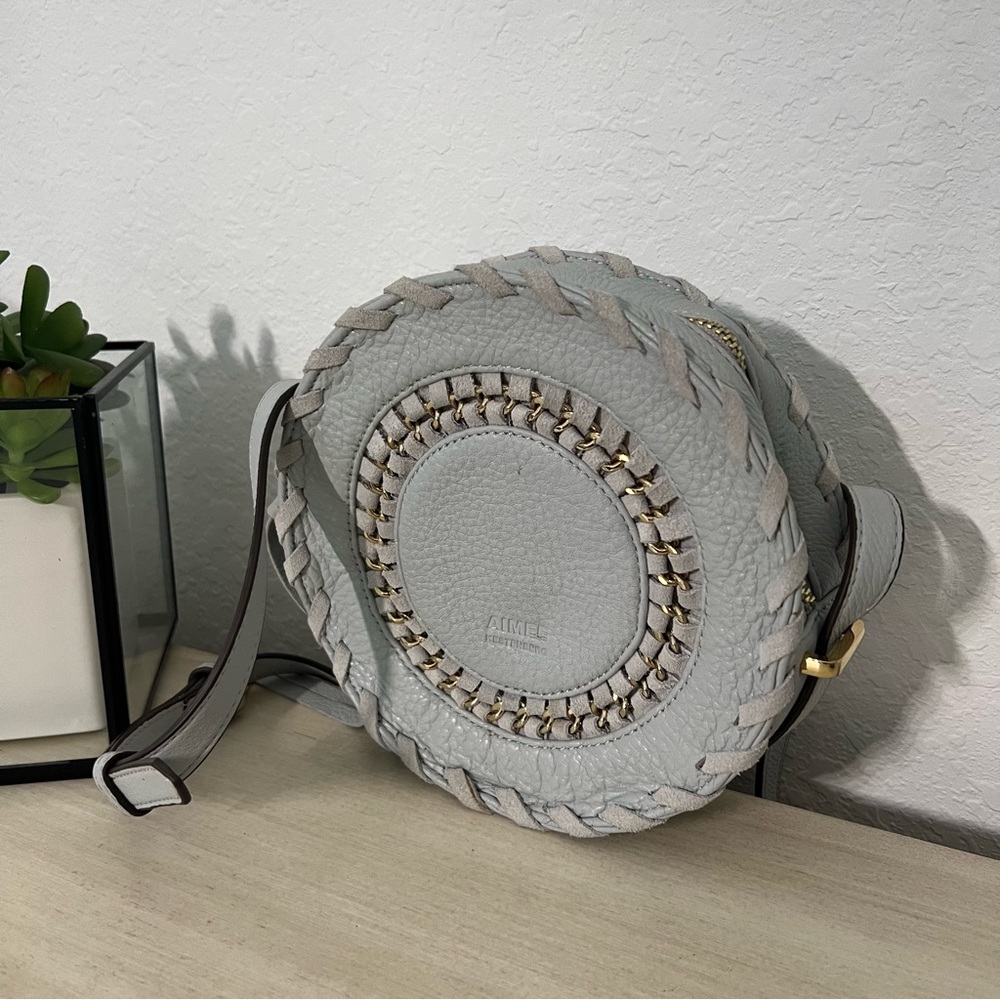 Aimee Kestenberg Gray Crossbody Bag